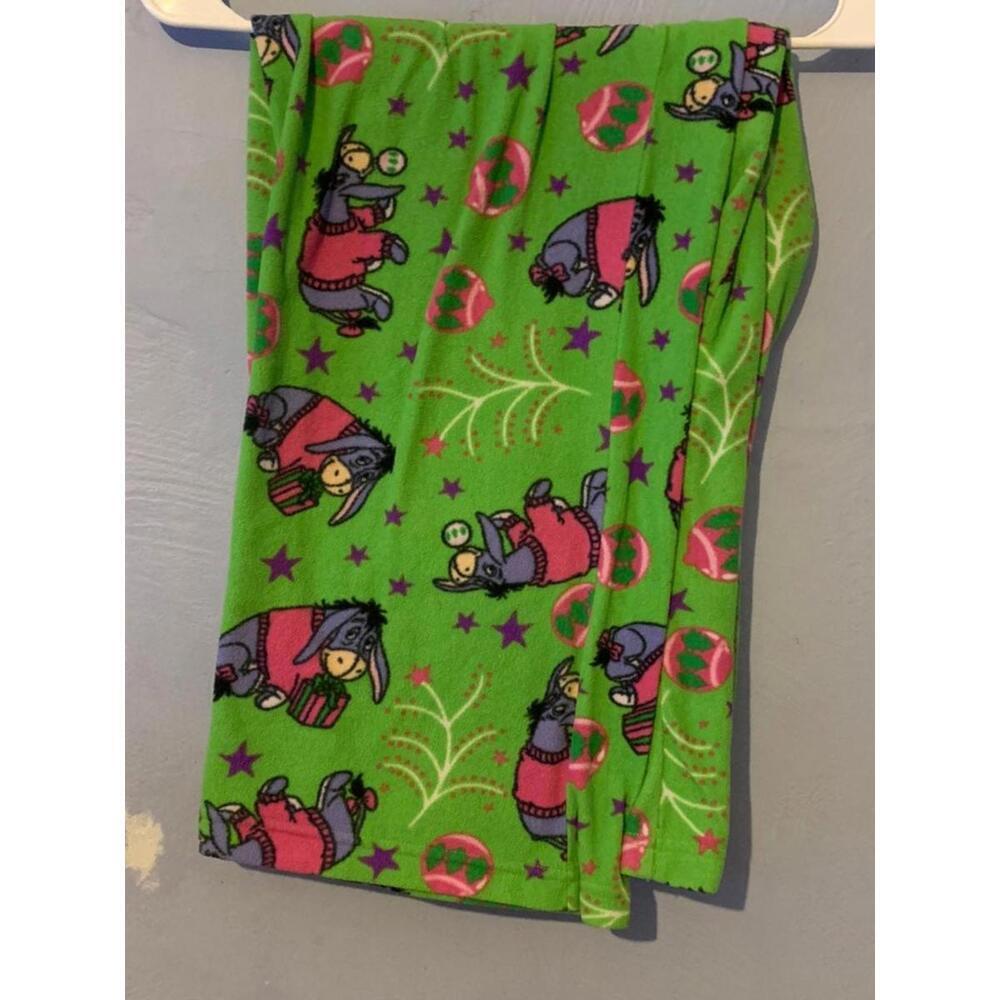 XL Disney Eeyore Green Fleece Pajamas​​